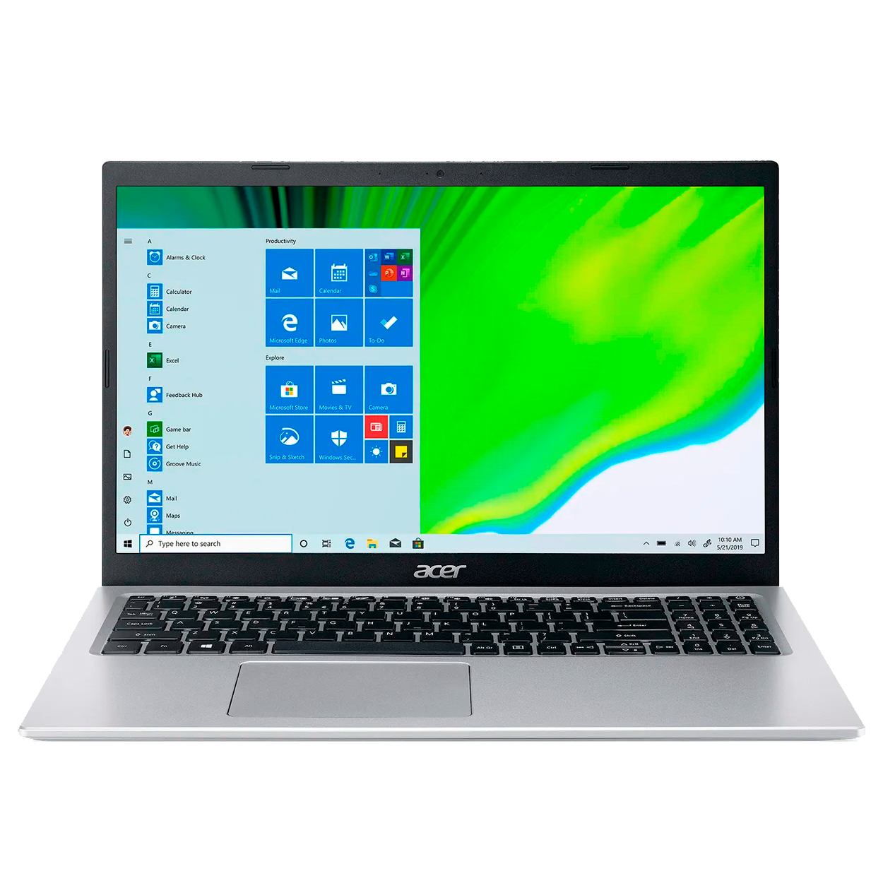 Ноутбук Acer Aspire 5 A515-56-3503 (Intel Core i3 1115G4 3000MHz/15.6"/1920x1080/8GB/512GB SSD/Intel UHD Graphics/Wi-Fi/Bluetooth/Windows 10 Home)