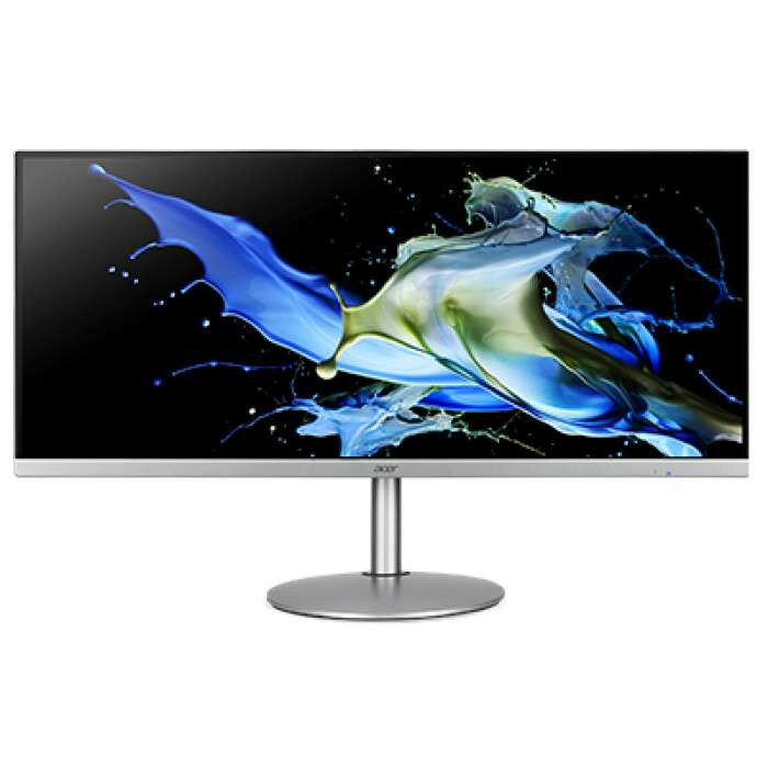 Монитор 34" ACER CB342CKsmiiphzx, 21:9, IPS, 3440x1440, 75Hz, 1ms, 178°/178°, 250nits, 2xHDMI + 1xDP + Type-C(PD65W) + USB3.0x4 + USB-B(2up 4down) + Audio Out,HDR 10, Hadj 150, 3Wx2,Silver/Black, ( дисплей ЖК, Ultra WQHD, LCD )