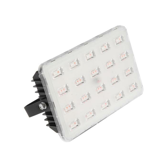 Фитопрожектор светодиодный Luazon, 50 Вт, IP65, 220 В, мультиспектральный - фотография № 1