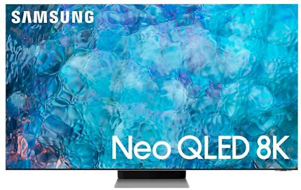 Телевизор Samsung Series 9 QE75QN900AUXCE, 75", Neo QLED, 8K Ultra HD, нержавеющая сталь