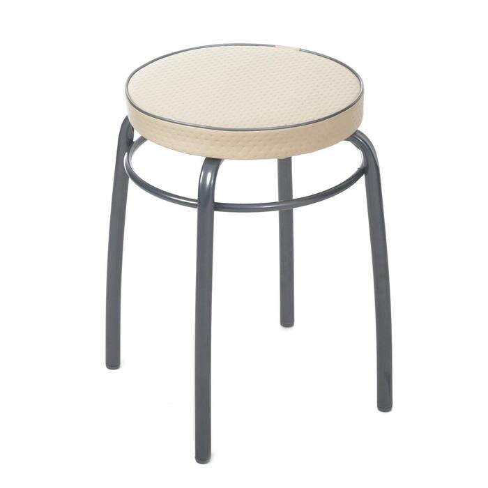 фото Табурет "Ника элит" ТЭЛ1/СК, слоновая кость