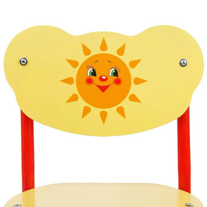 Детский стул «Кузя. Солнышко», регулируемый, разборный - фотография № 2