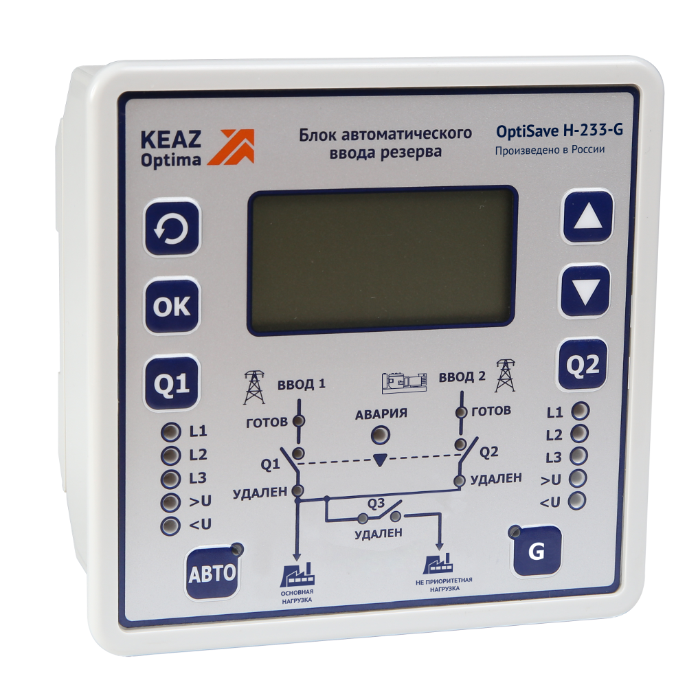 KEAZ Блок автоматического ввода резерва OptiSave H-233-G-У3 - фотография № 1