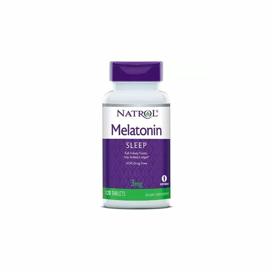 Natrol Melatonin 3 мг Нейтральный 120 табл.