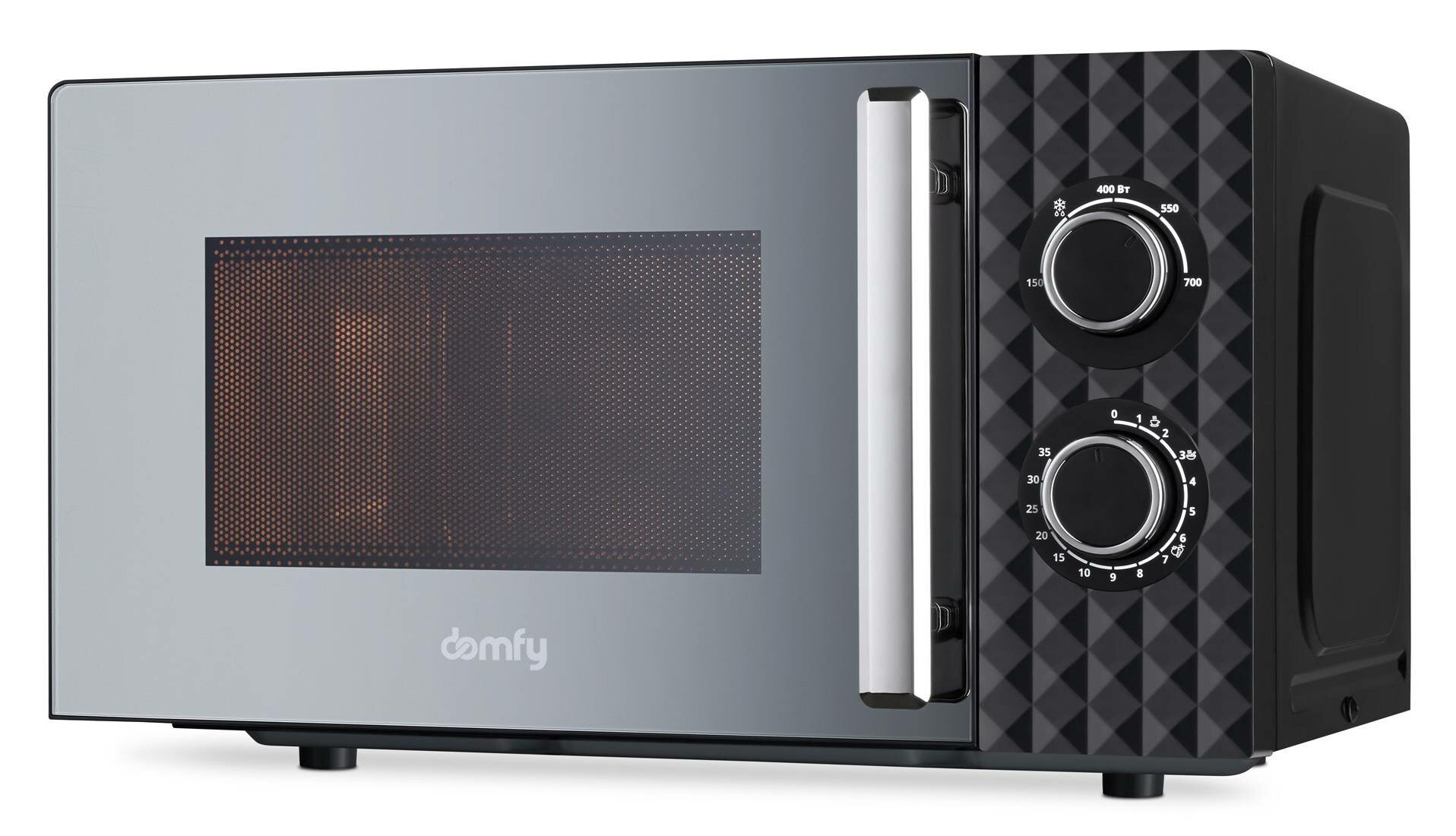 Микроволновая печь Domfy DSB-MW102, черный - фотография № 1