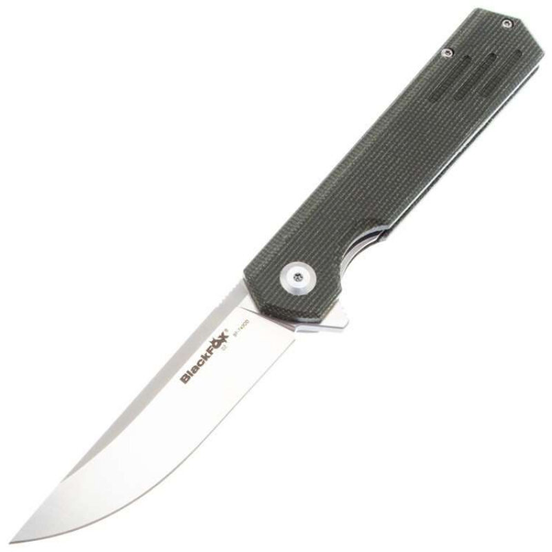 Fox Складной нож Black Revolver сталь D2, рукоять Olive Drab Micarta (BF-740 OD)