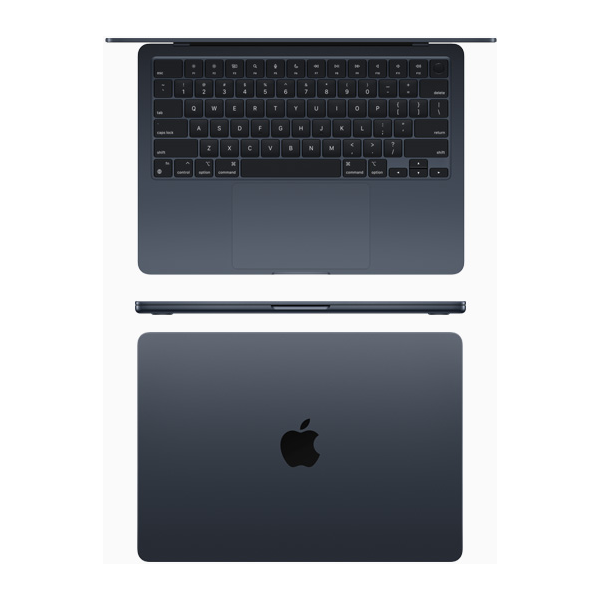 Apple MacBook Air 13" (M2, 8C CPU/10C GPU, 2022), MLY43, 8 ГБ, 512 ГБ SSD, «полуночный черный»