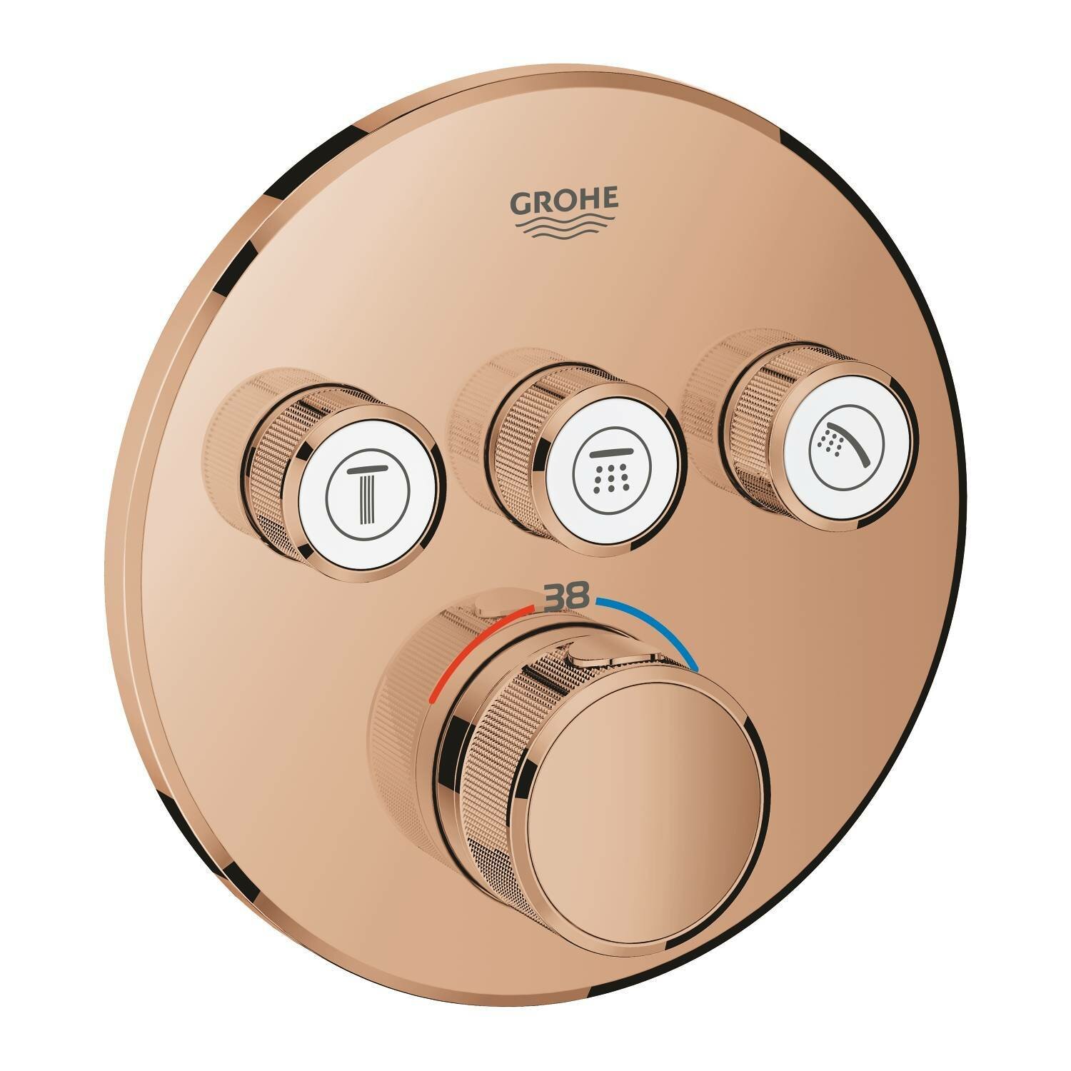 Термостат для встраиваемого монтажа на 3 выхода GROHE Grohtherm SmartControl 29121DA0