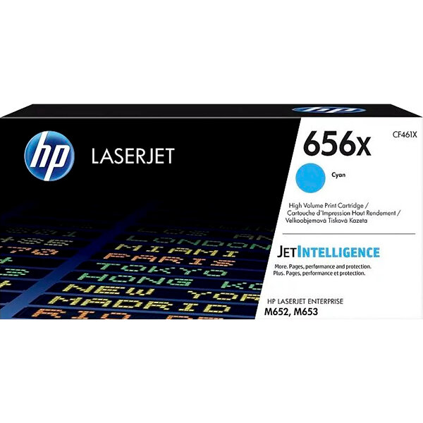 HP Тонер-картридж/ HP 656X High Yield Cyan Original LaserJet Toner Cartridge