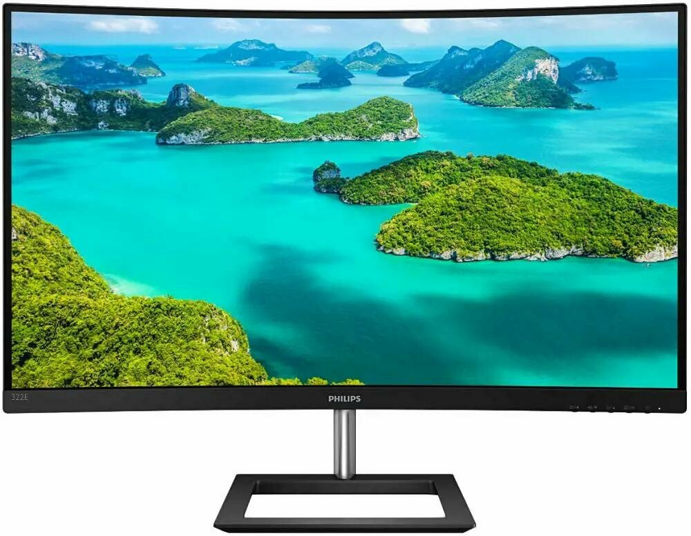 Монитор Philips 322E1C 31.5", черный