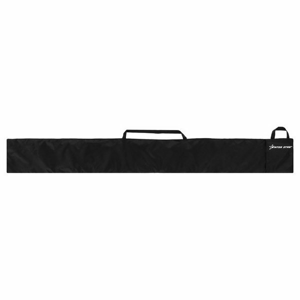 Чехол-сумка для лыж 190 см, цвет чёрный
