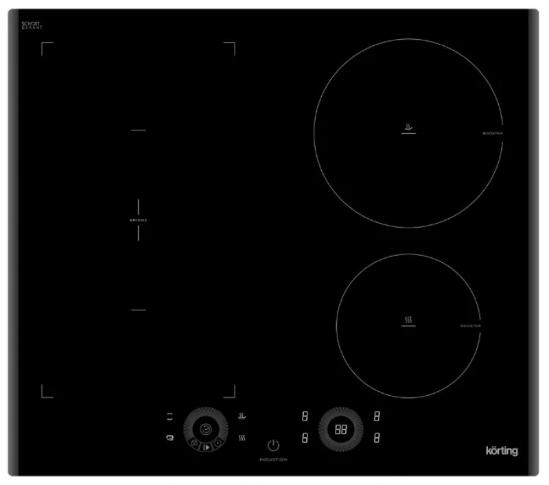 Индукционная варочная панель Korting HIB 64750 B Smart