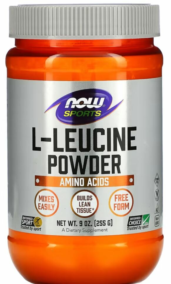 NOW L-Leucine Powder 255 грамм (NOW)