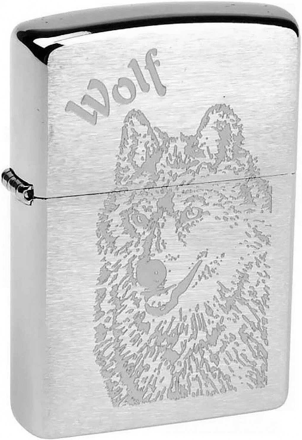 Зажигалка Zippo 200 Wolf - фотография № 1