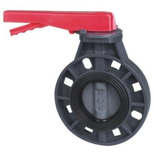 Дисковый затвор ПВХ общего применения Aquaviva, 125/140 мм (без фланцев), цена - за 1 шт