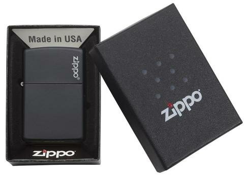 Средство для розжига ZIPPO Classic с покрытием Black Matte арт. 218ZL - фотография № 4