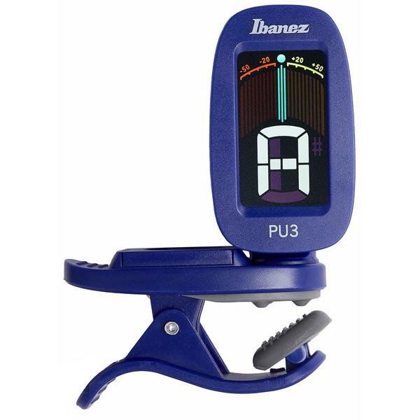 Гитарный тюнер Ibanez PU3 CLIP TUNER Blue