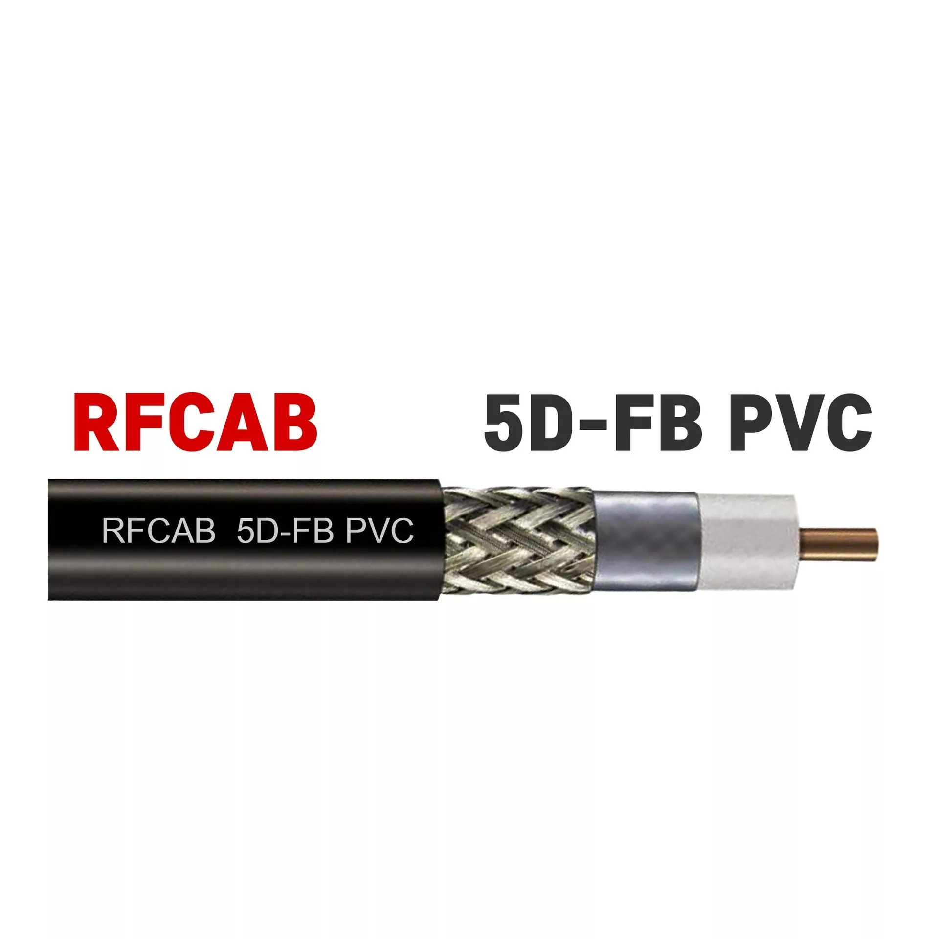 RFCAB 5D-FB PVC Радиочастотный коаксиальный кабель 50 Ом компании RFCAB