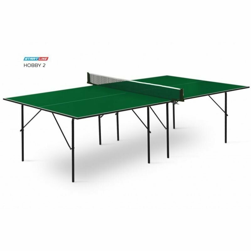 Теннисные столы START LINE Теннисный стол для помещений Start line Hobby-2 Indoor (273 х 152,5 х 76 см) с колесами Цвет:Синий