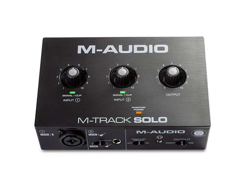 USB-аудиоинтерфейс M-Audio M-Track Solo