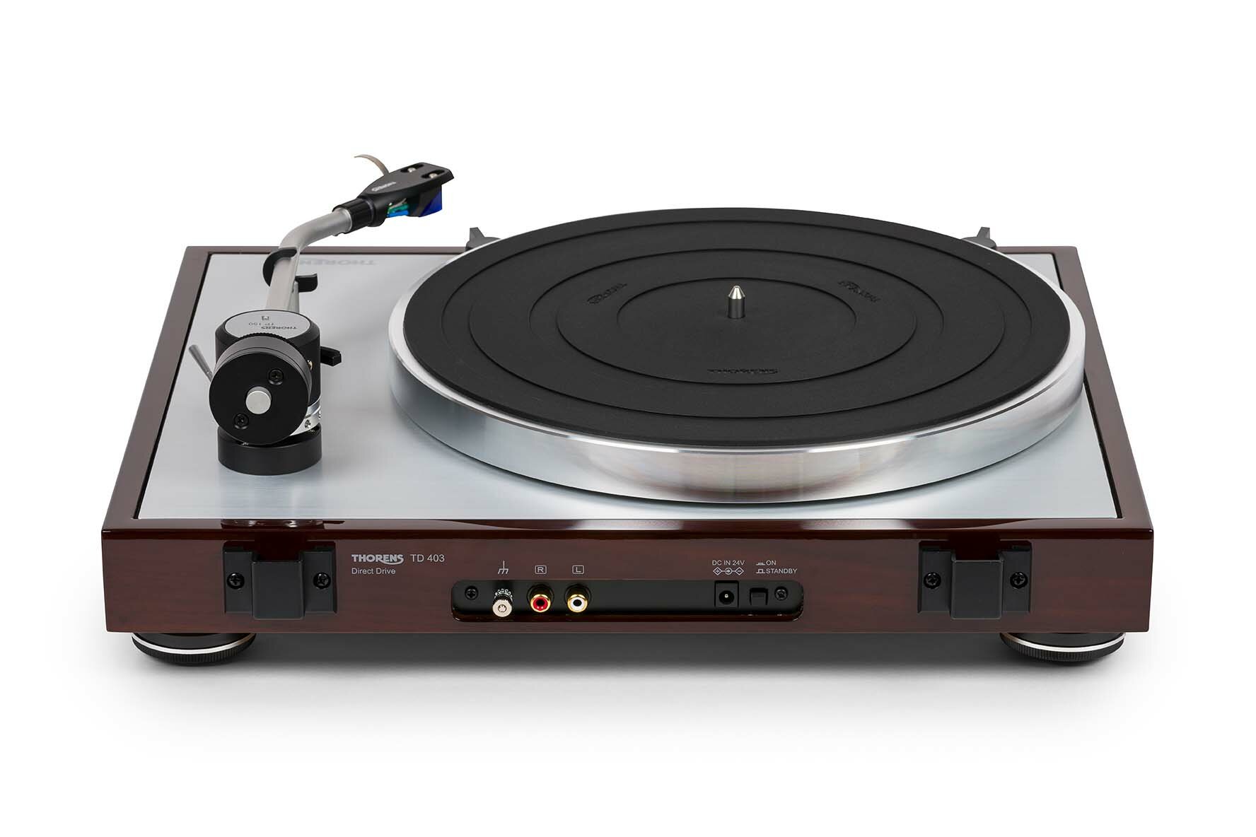 Проигрыватели винила Thorens TD 403 DD highgloss walnut