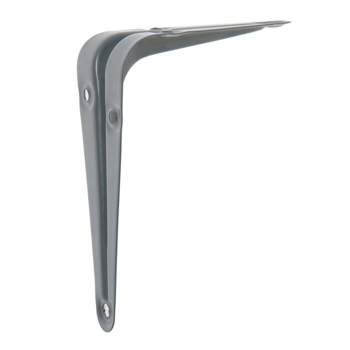 фото Кронштейн, 100х75х0.8 мм, металл, цвет хром, 1 шт., 5 штук