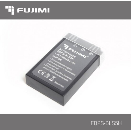 Аккумулятор для цифровых фото и видеокамер Fujimi FBPS-BLS5H