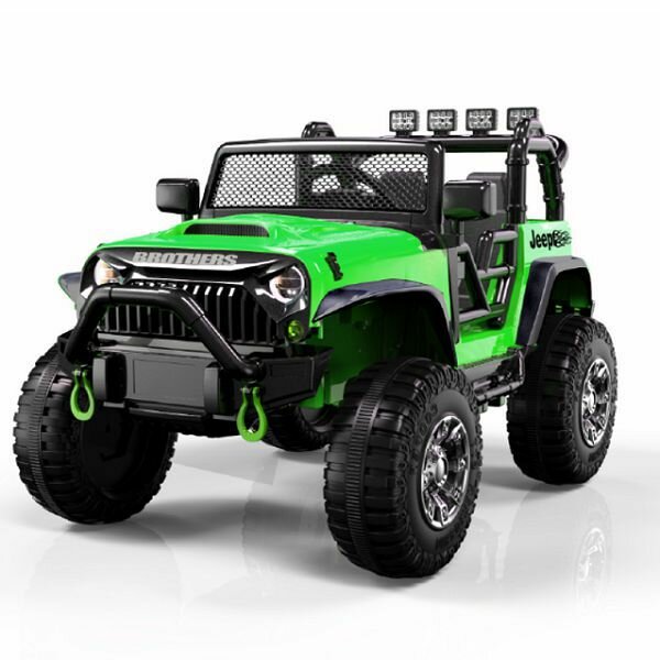 Электромобиль Barty Jeep Wrangler M999MP (цвет: зеленый)