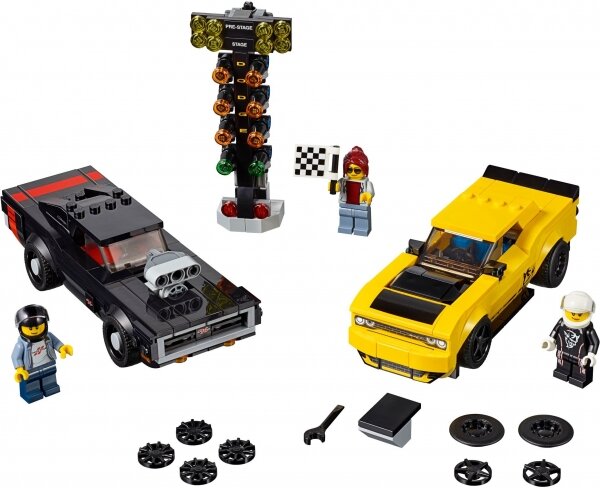 LEGO 75893 2018 Dodge Challenger and 1970 Dodge Charger - Лего 2018 Додж Челенджер и 1970 Додж Чарджер