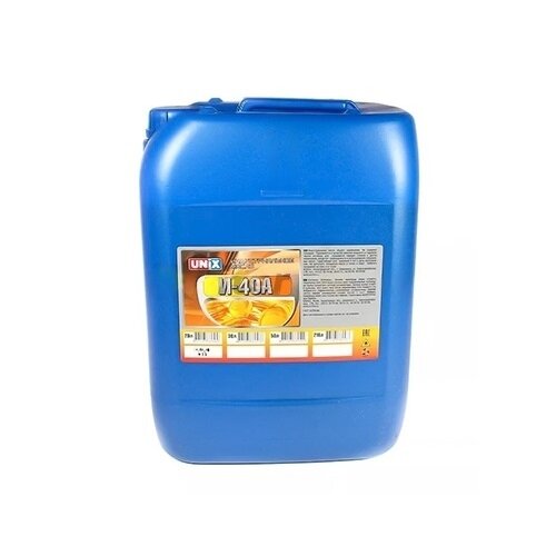 фото Масло веретенное Unix И-40А 20 л мин.
