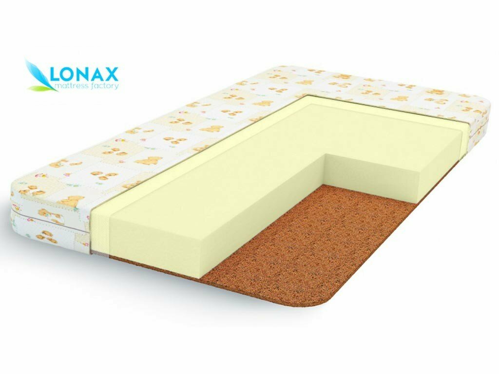 Детский матрас Lonax Baby ППУ 14-Cocos, 60x140