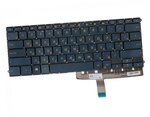 Клавиатура для ноутбука Asus ZenBook 3 Deluxe UX490UA black, с подсветкой, 0KNB0-D632FS00 - изображение