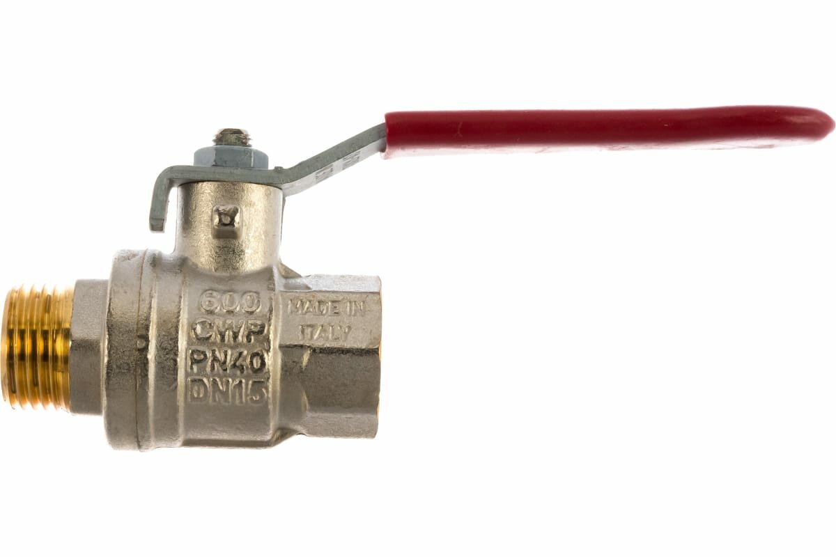 фото RUB кран шаровой 1/2 дюйма,ручка, В/Н S90D20