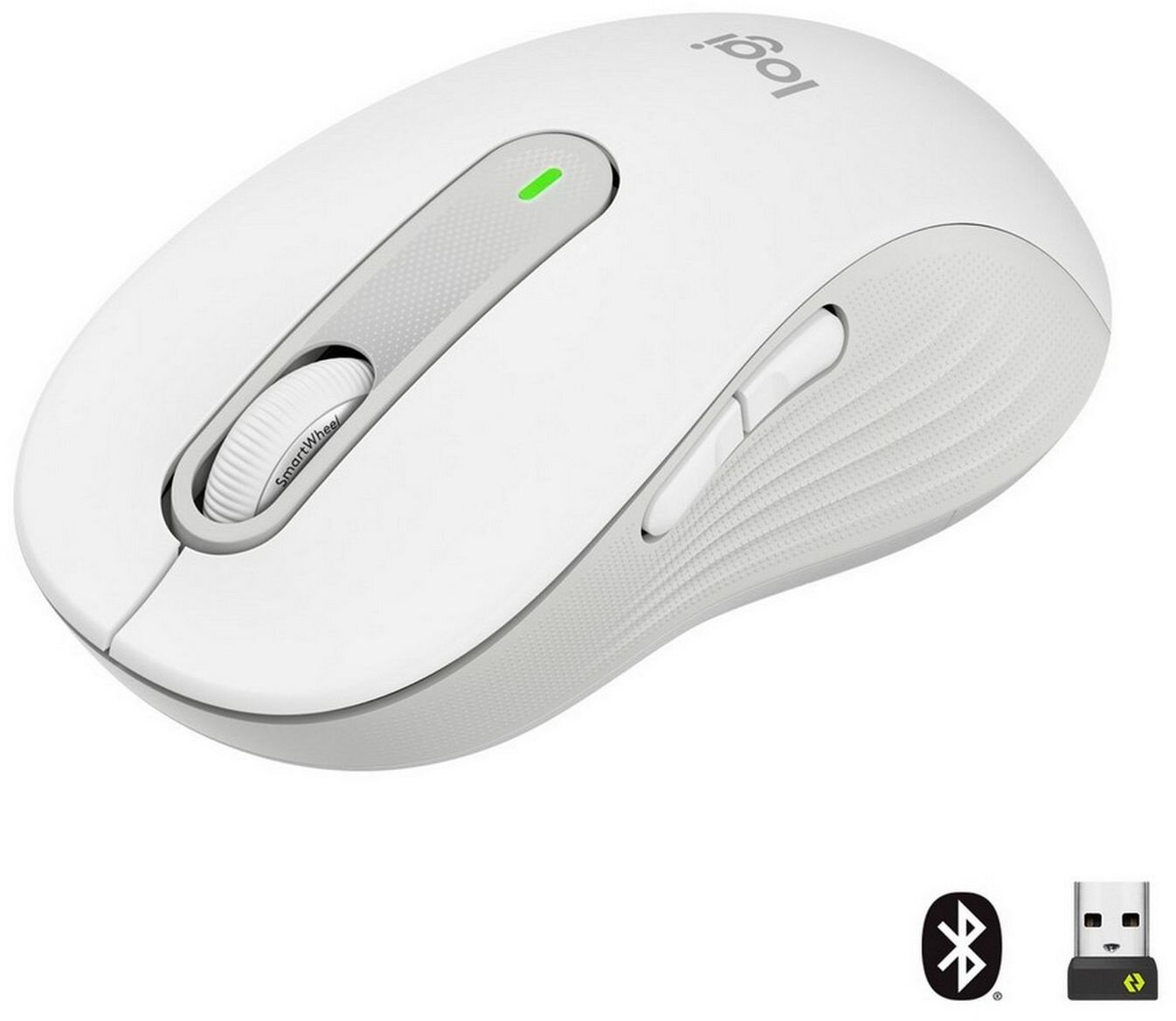 Мышь Logitech M650 L, беспроводная, USB, белый