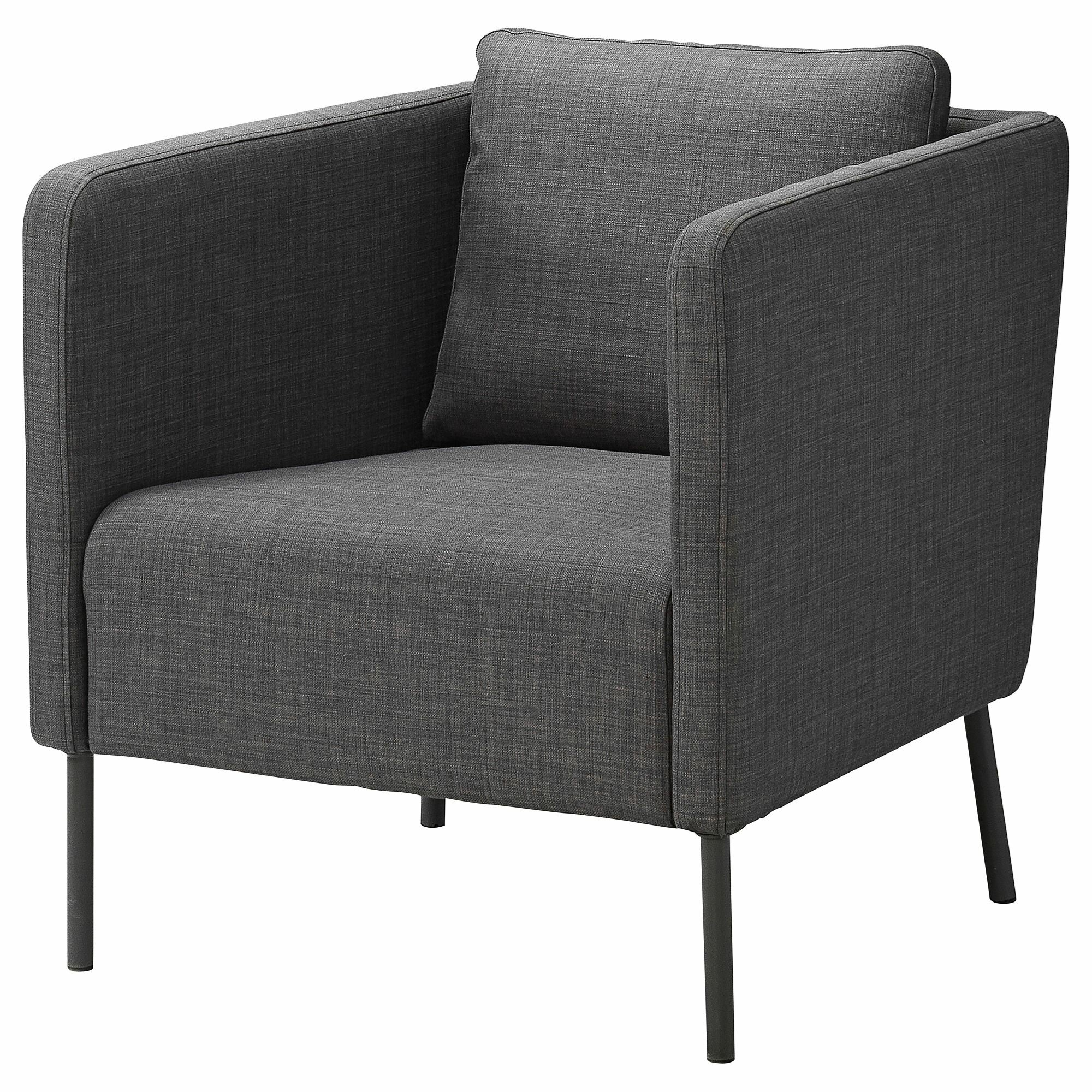 IKEA / икея EKERO экеро, кресло, скифтебо темно-серый