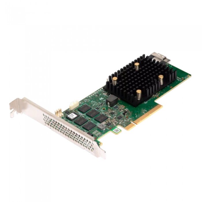 SAS 9500-8i SGL (05-50077-03) PCIe v4 x8 LP, Tri-Mode SAS/SATA/NVMe 12G HBA, 8port(1*int SFF8654), 3808 IOC, RTL 5 (007509)