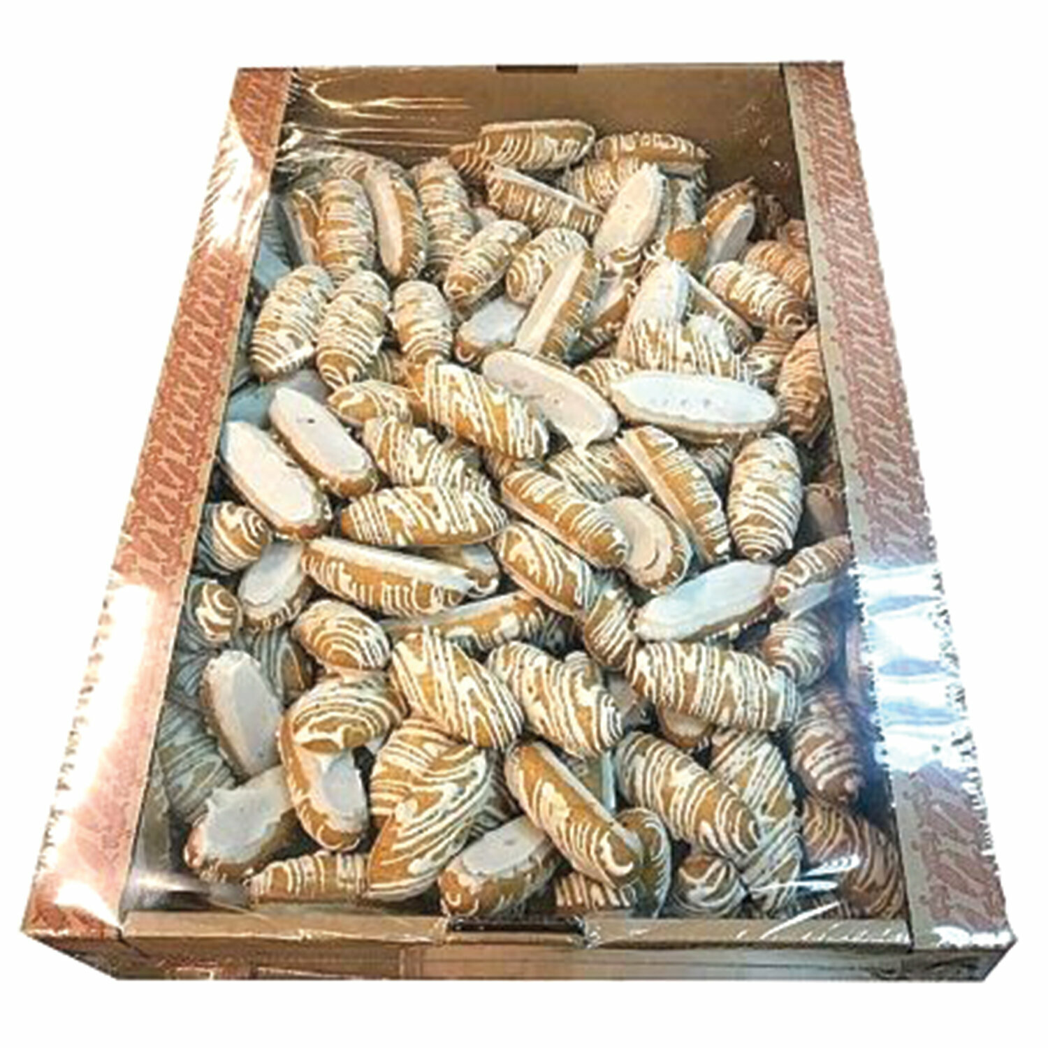 Печенье гранъ "Заварики" в белой глазури, заварное, 1500 г, картонная коробка, ОВС031 - фотография № 2