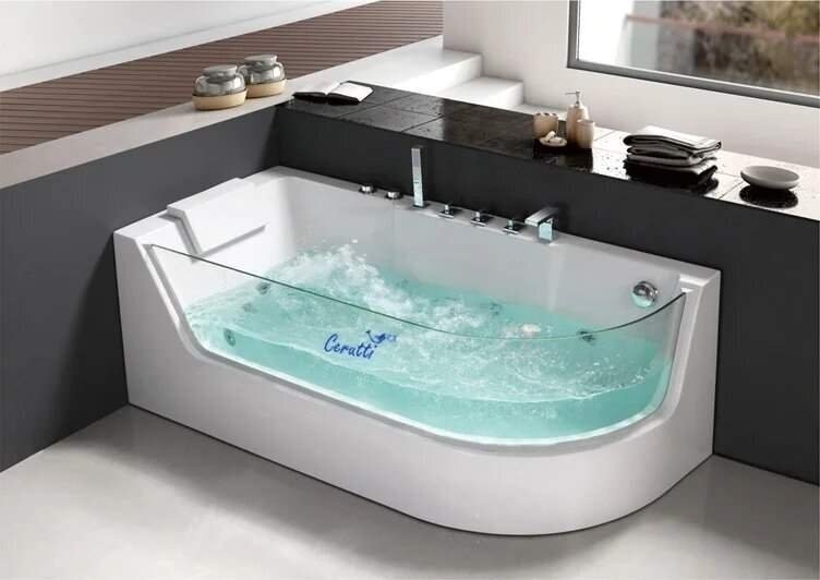 Акриловая ванна Cerutti SPA C-403 170x80 Правостороняя