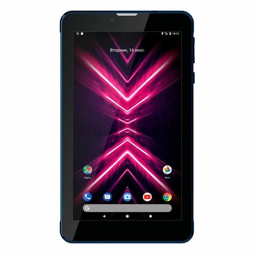 Планшет Digma Optima 7 E200 3G 7", 2GB, 16GB, 3G, Wi-Fi, Android 11.0 Go темно-синий [ts7244pg]