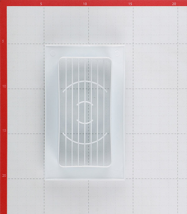 Решетка вентиляционная накладная пластиковая для плоских воздуховодов 60х120 мм - фотография № 3