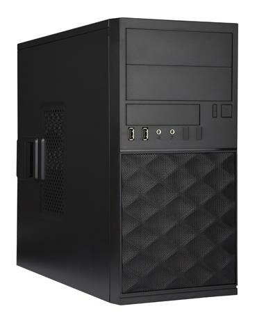 Корпус IN WIN EFS052 MiniTower 500 Вт MicroATX Цвет черный EFS052RB_S500HQ70/6111207