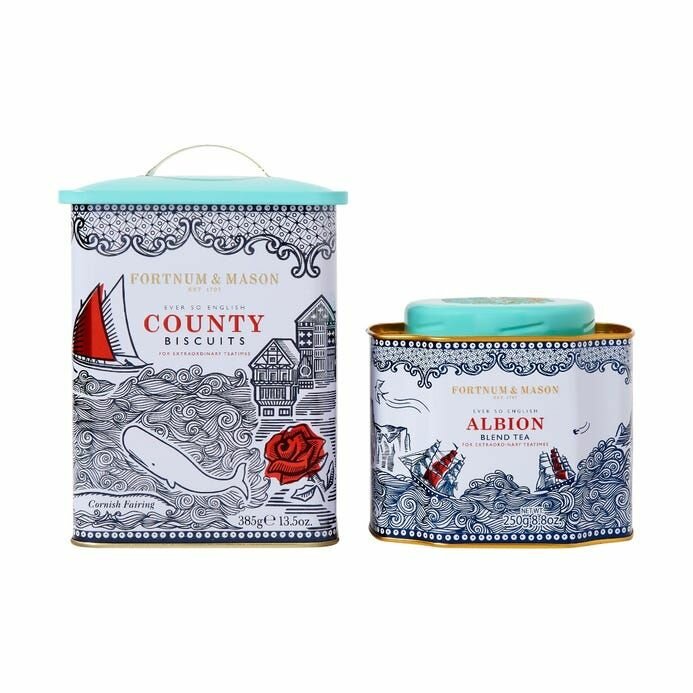 Набор Fortnum&Mason Albion Tea & County Biscuits Selection - фотография № 4