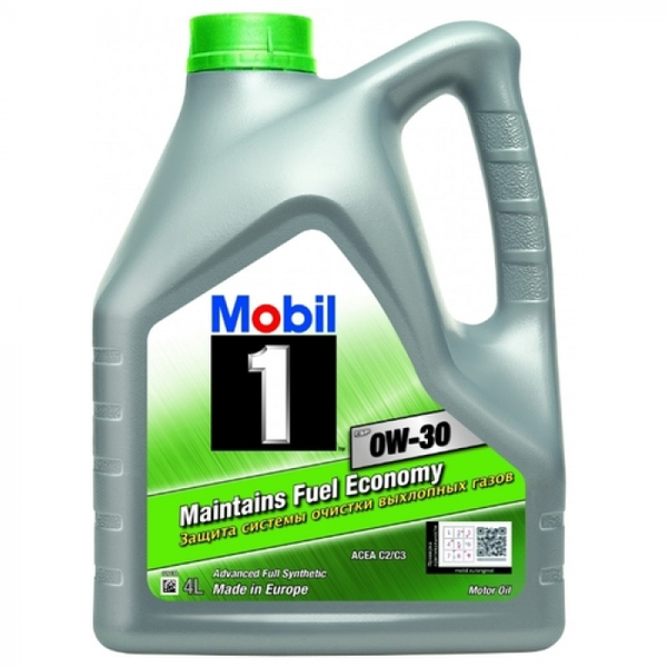 Моторное масло Mobil 1 ESP 0W-30, синтетическое, 4 л, 153754 .