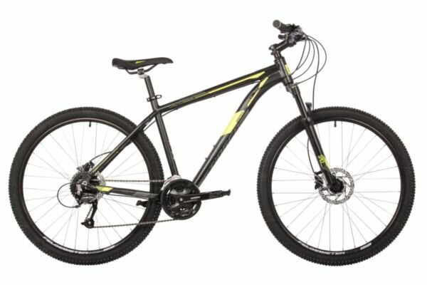 Велосипед STINGER 27.5" GRAPHITE PRO черный, алюминий, размер 16"