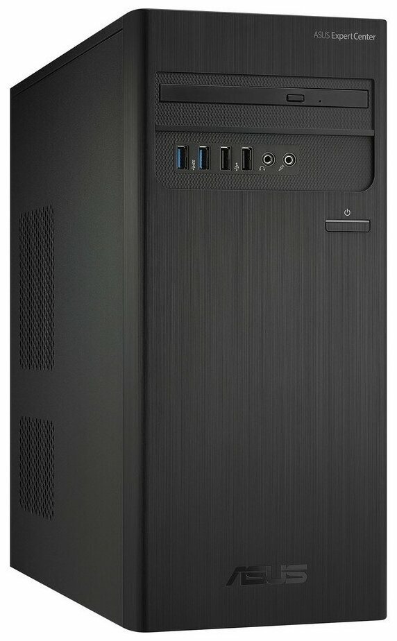 Системный блок ASUS ExpertCenter D3 Tower D300TA Celeron G5905T/8GB/256GB SSD/UHD Graphics 610/DOS/NoODD/черный (90PF0261-M27350)