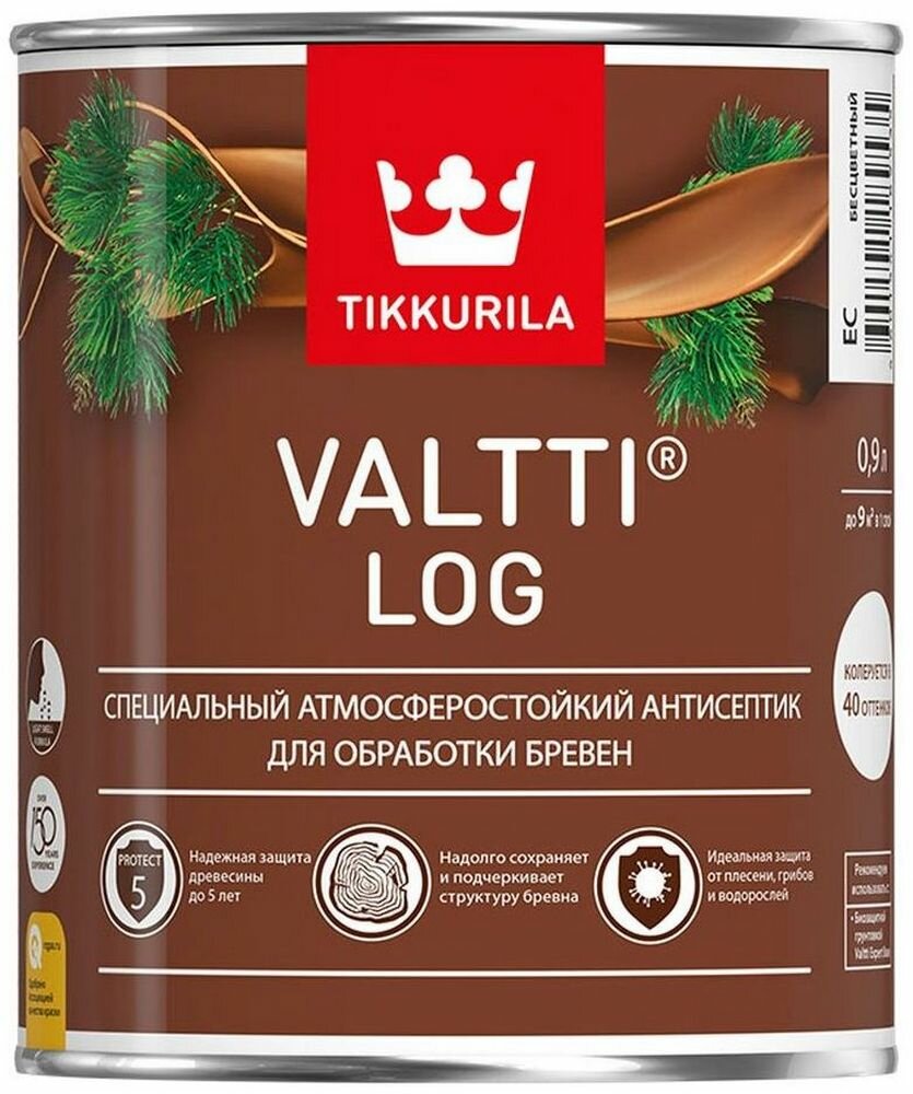 Tikkurila пропитка Valtti Log