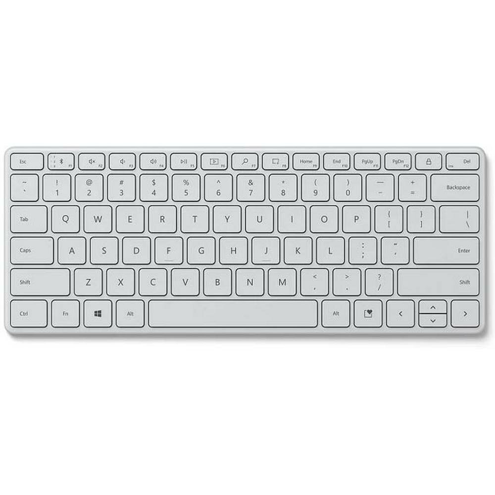 Клавиатура Microsoft Compact Keyboard Bluetooth Glacier 21Y-00041