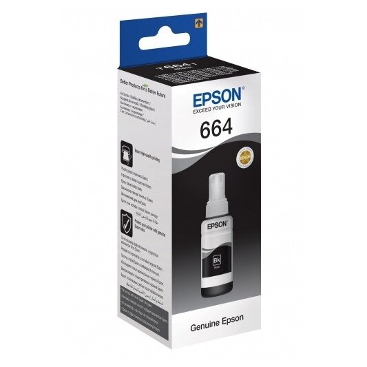 EPSON C13T66414A   L100 (black) 70  (cons ink)