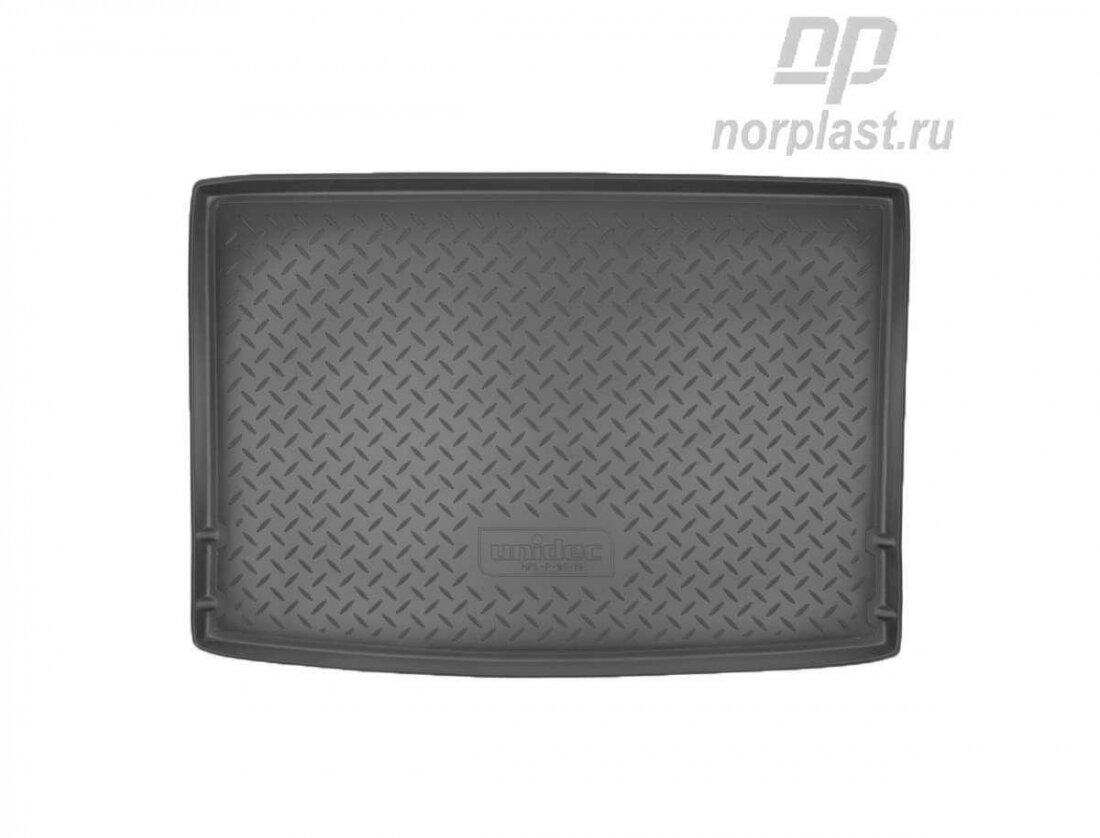 Коврик в багажник полиуретан NORPLAST VW Golf Plus 09- черный 1 шт. NPL-P-95-19