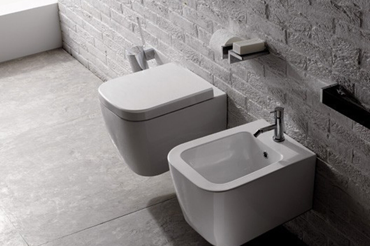 фото Ceramica-Globo-Stone-биде-подвесное-SSS11.BI